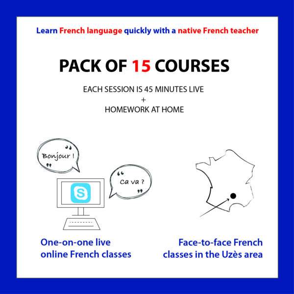 15 French courses