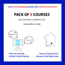 5 French courses