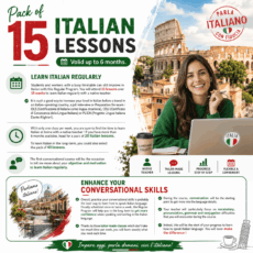 15-lesson course - Italian Regular Program